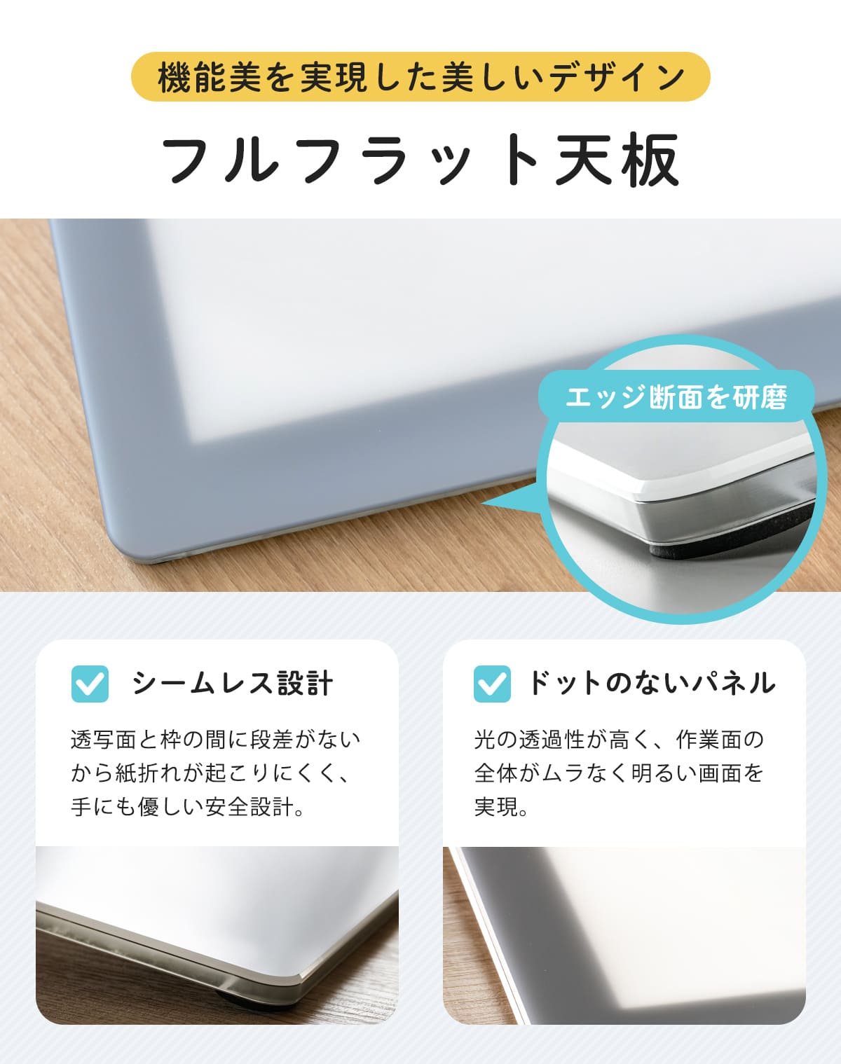 楽天市場】トレース台 B4 薄型LED トレビュアー B4-500 （ TREVIEWER