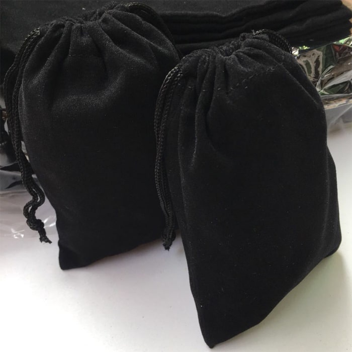 楽天市場】【小物の整理やプレゼント用に】 ベロア 巾着袋 10枚セット