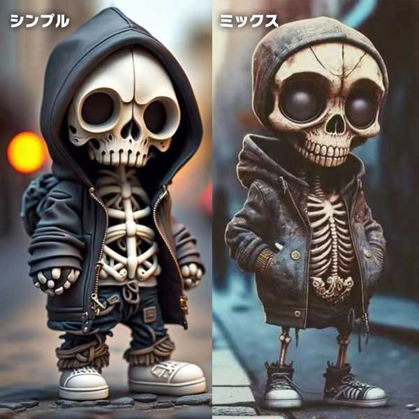 楽天市場】骸骨 オブジェ 置物 スケルトン フィギュア 樹脂 ハロウィン