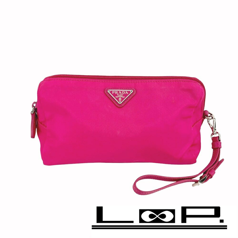 楽天市場】プラダ ポーチ ピンクの通販