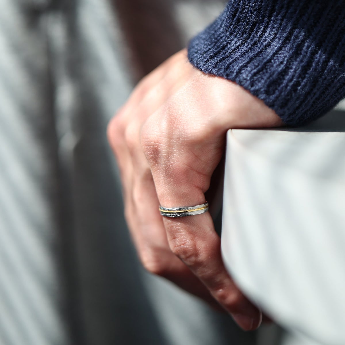 楽天市場】【LOSE FORD 公式】 316L フェザーリング フェザー 羽