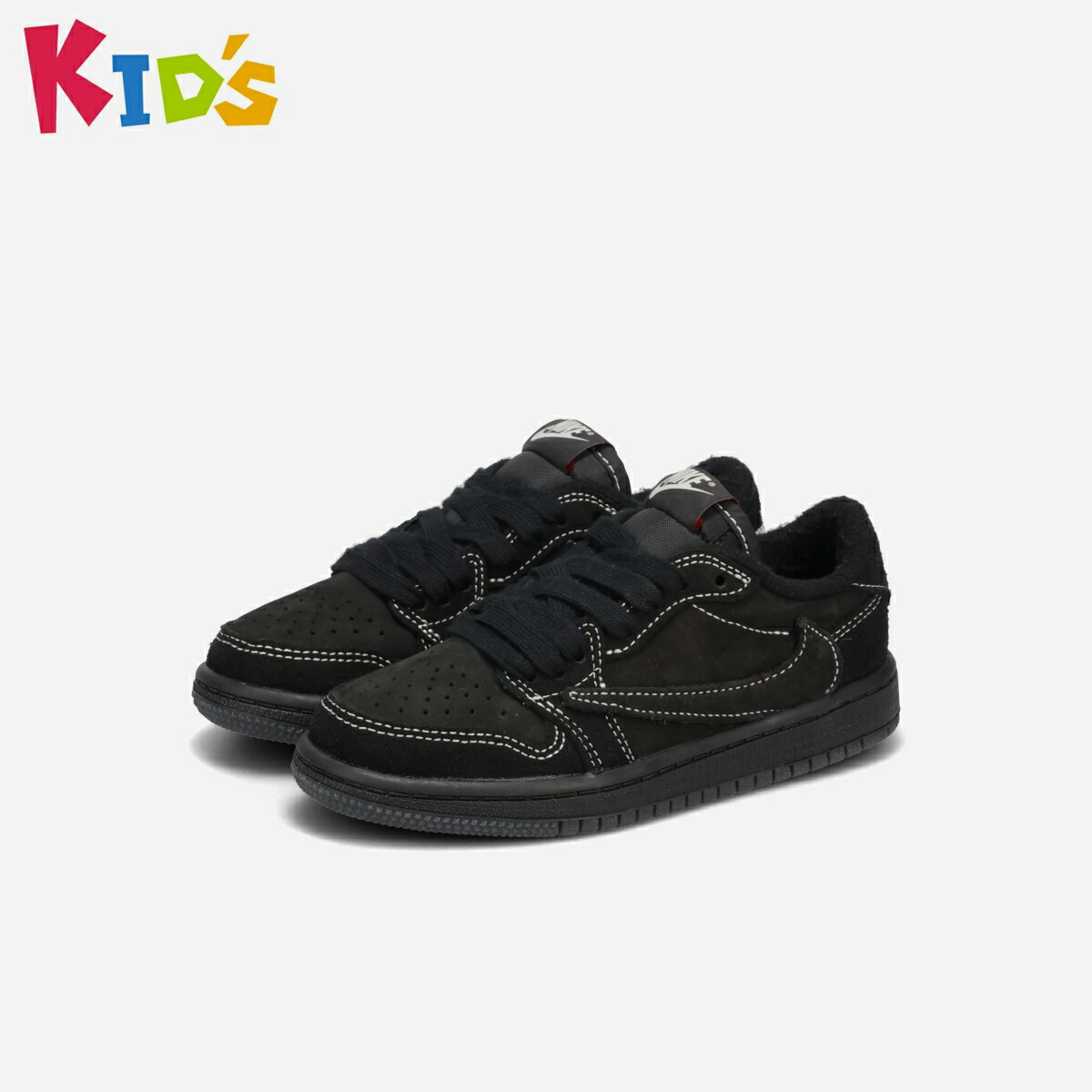 楽天市場】NIKE AIR JORDAN 1 LOW OG SP PS×TRAVIS SCOTT 【BLACK