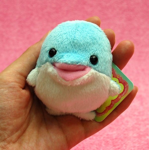 楽天市場】mini beans イルカ/いるか サイズ:8.5cm ふわふわ もちもち