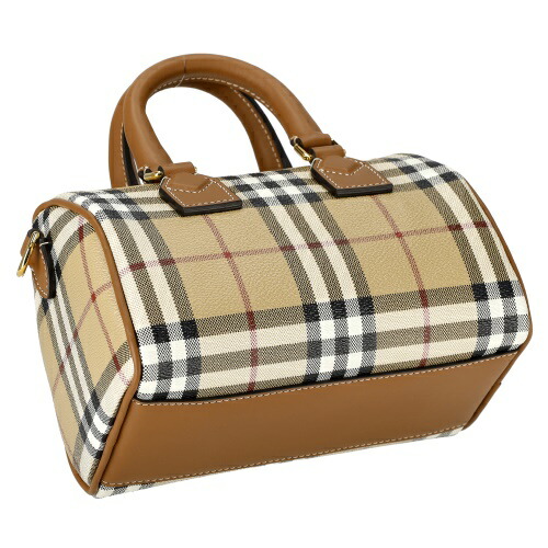 楽天市場】バーバリー ハンドバッグ レディース MINI BOWLING BAG ミニ