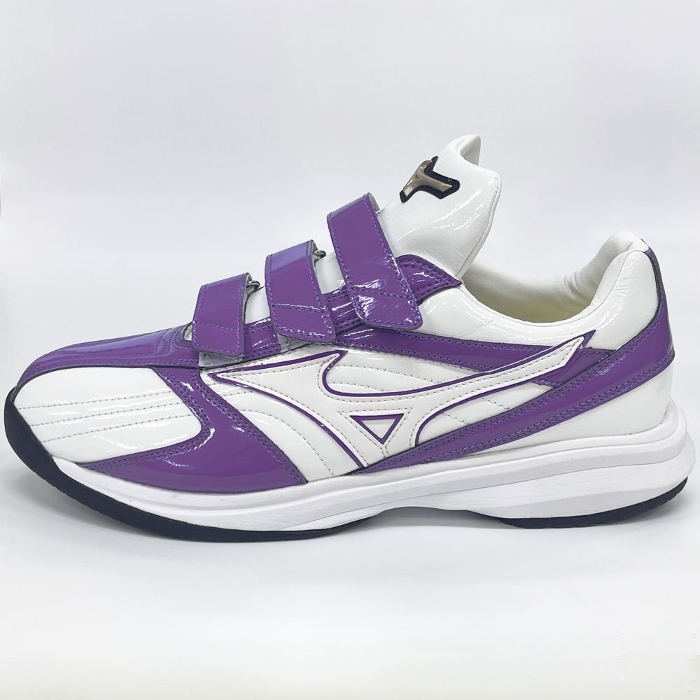 楽天市場】【サイズ交換送料無料】パープル×ホワイト ミズノ 野球