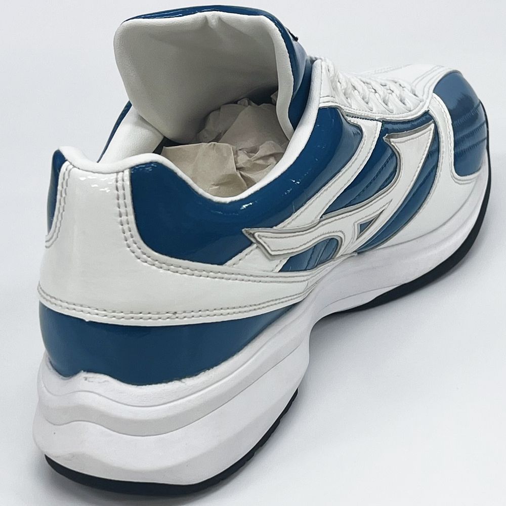 楽天市場】【サイズ交換送料無料】セルリアンブルー×ホワイト ミズノ