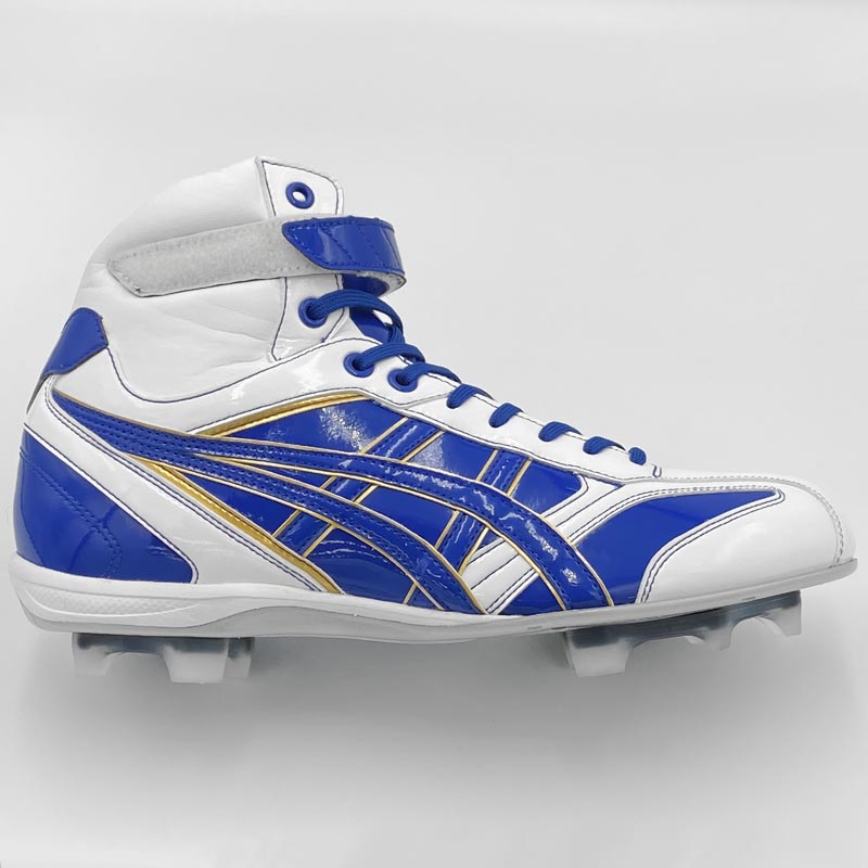 楽天市場】【サイズ交換送料無料】ホワイト×ブルー アシックス 野球