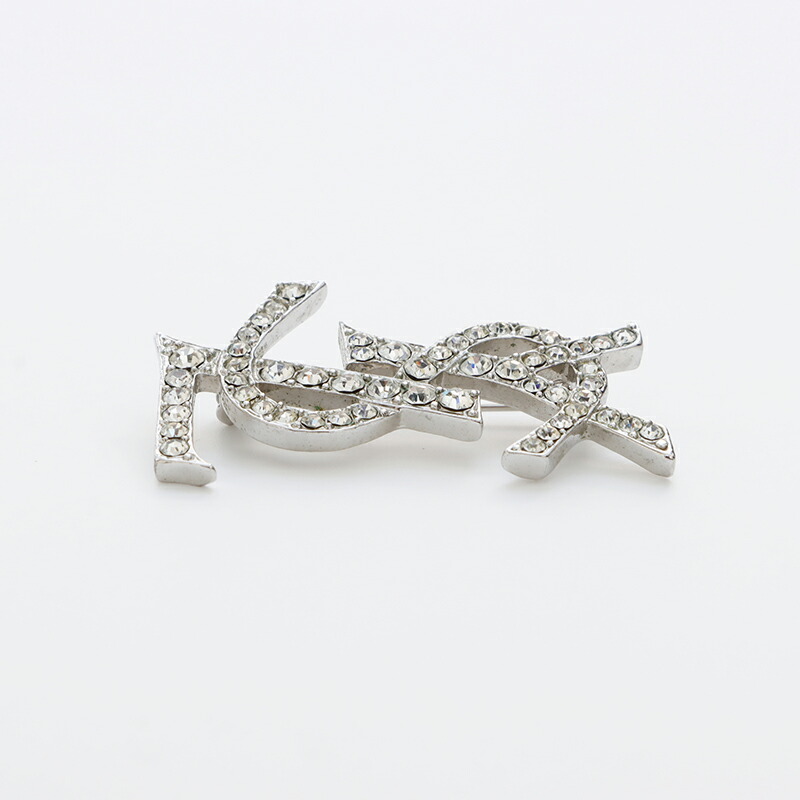 楽天市場】イヴ・サンローラン YVES SAINT LAURENT ラインストーン YSL