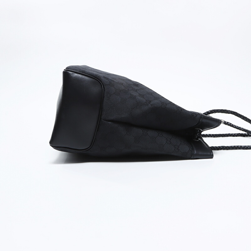 楽天市場】グッチ GUCCI GGキャンバス トートバッグ ブラック WS9246