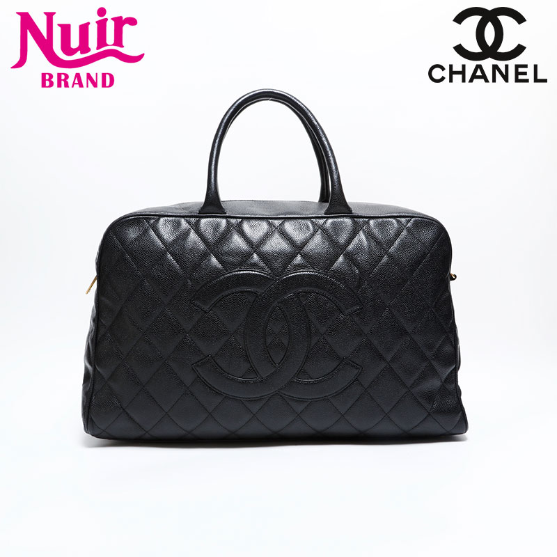 楽天市場】キャビアスキン シャネル（ボストンバッグ｜レディース