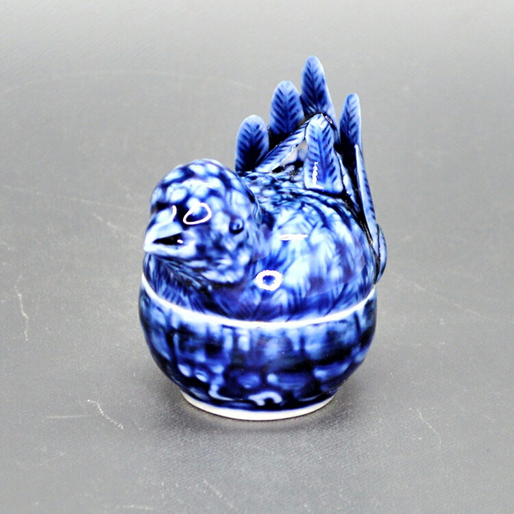 楽天市場】香合 呉須菱馬 染付屏風箱 呉須有馬筆 染付張甲牛 祥瑞瑠璃