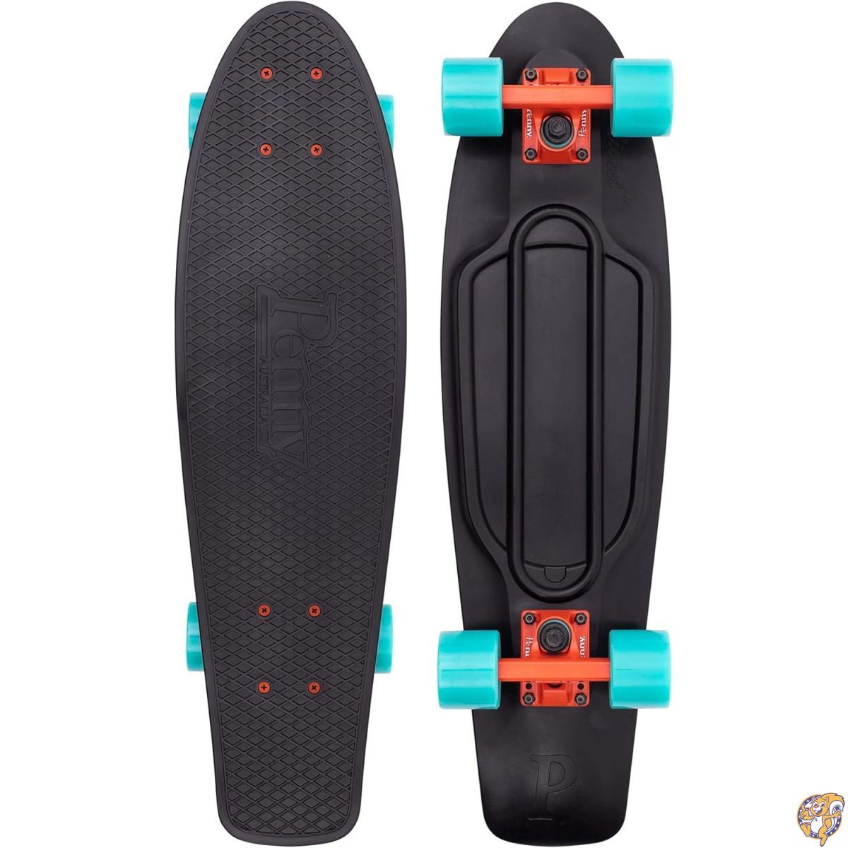 楽天市場】penny スケートボード 27 ブラックの通販