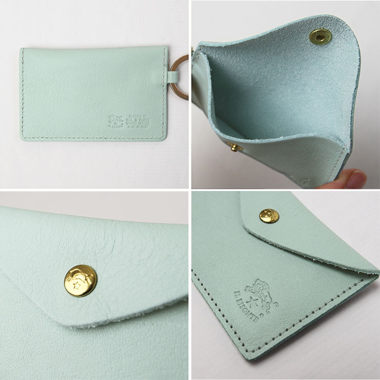 楽天市場】イルビゾンテ キーケース il bisonte キーリング付き カード