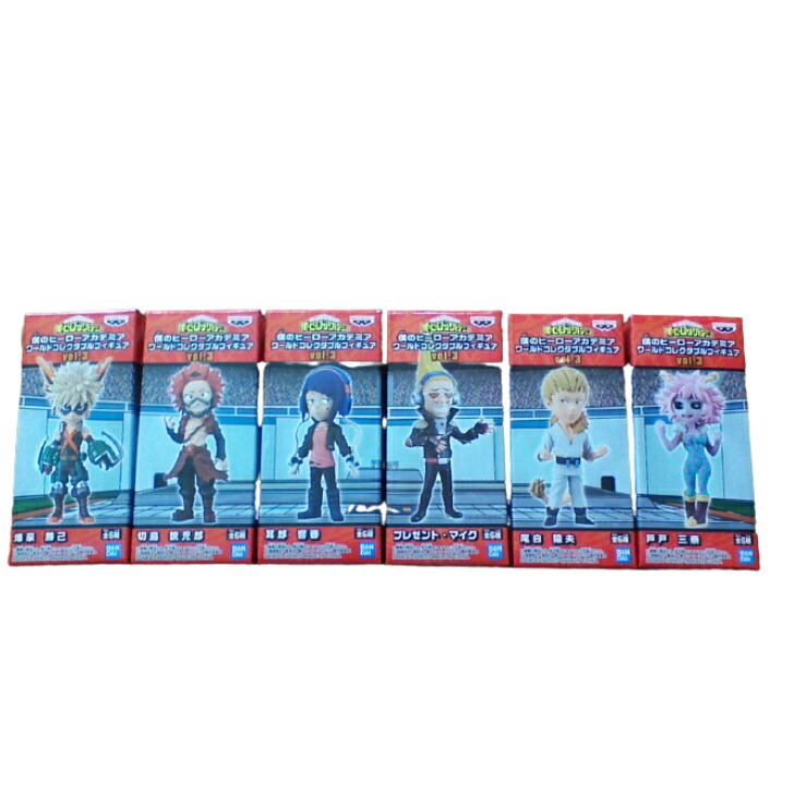 楽天市場】のヒーローアカデミア ワールドコレクタブルフィギュア vol