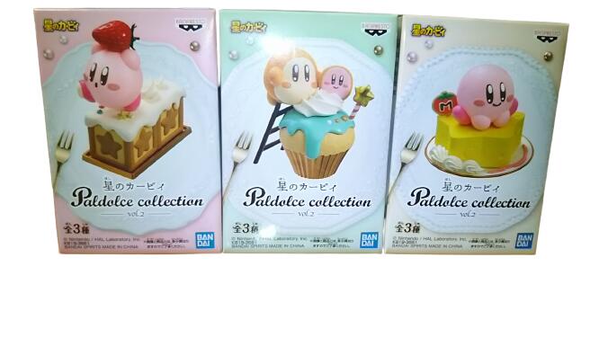 楽天市場】星のカービィ Paldolce collection Vol.2 3種セット