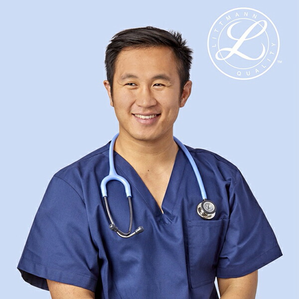 楽天市場】リットマン 聴診器 クラシック3 セイルブルー/スモーク