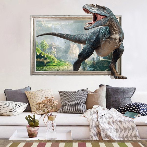 楽天市場】ウォールステッカー 壁から 恐竜 06 ジュラシックパーク