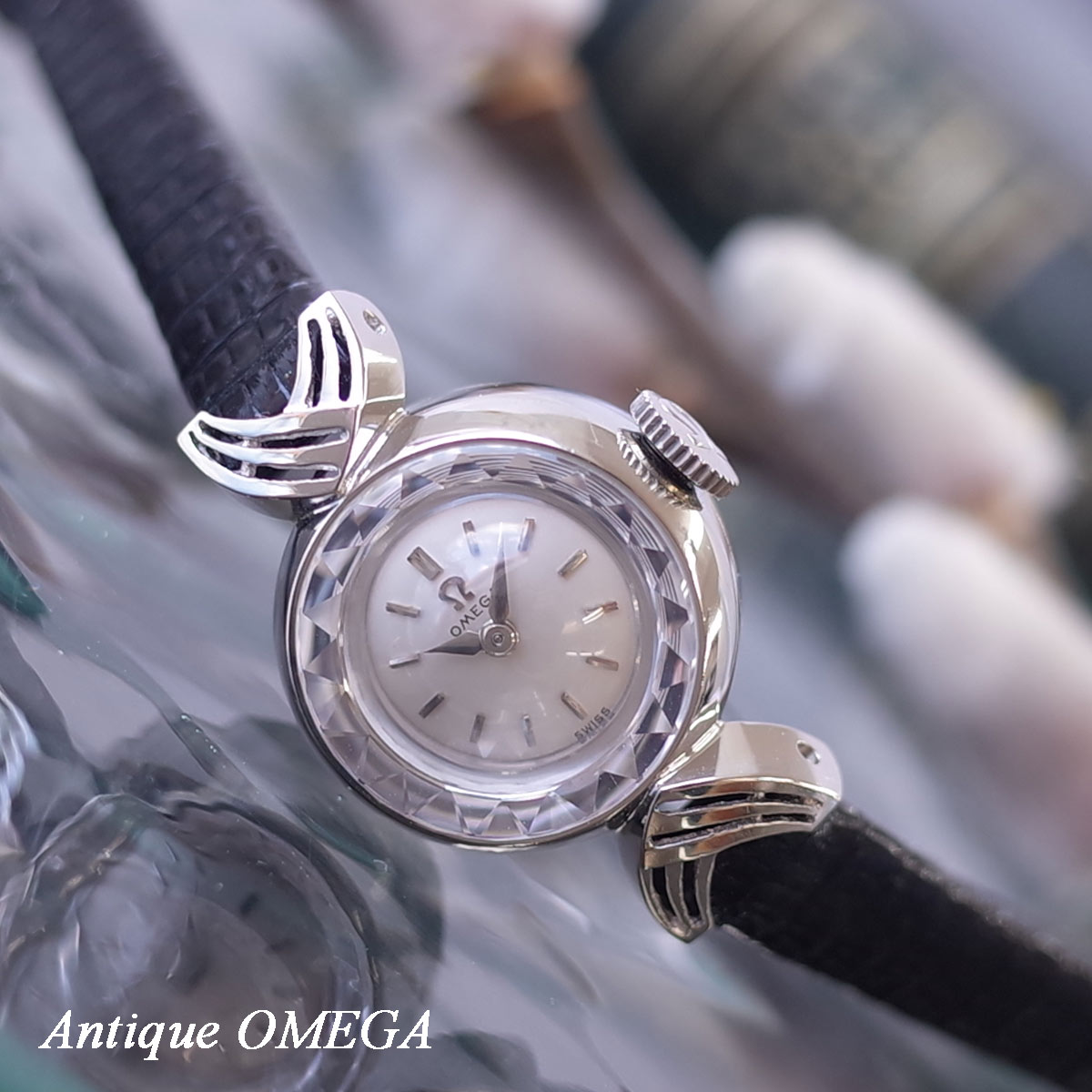 楽天市場】レア オメガ 60's アンティーク K14WG 飾りラグ カット