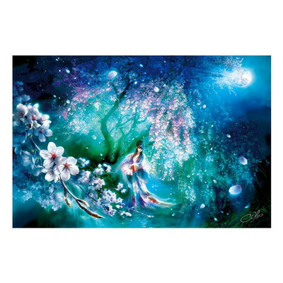 楽天市場】ジグソーパズル 1000ピース 朧咲夜 【 巣ごもりグッズ