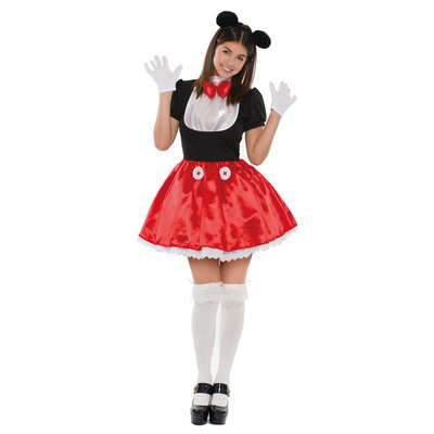 楽天市場】コスプレ 仮装 女性用ミッキーマウスコスチューム