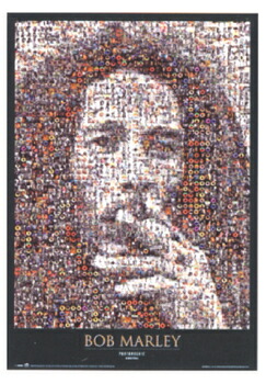 楽天市場】【取寄品】 (モザイク)BOB MARLEY ポスター 【 インテリア
