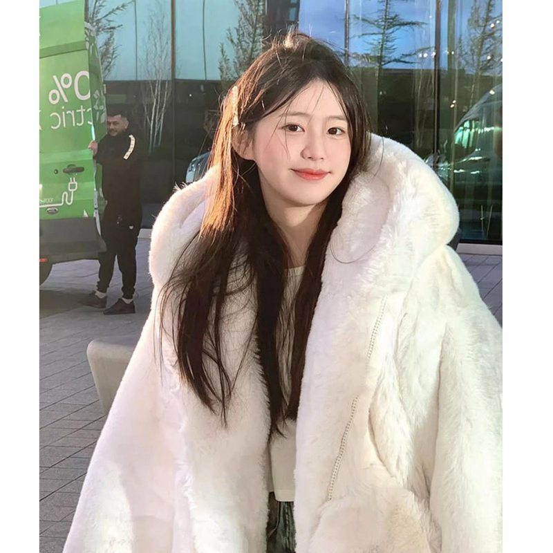 楽天市場】もこもこコート ボアジャケット フード レディース ファー