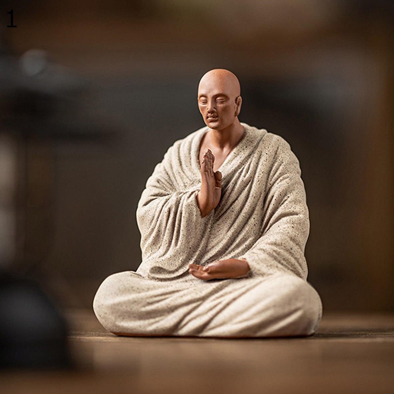 楽天市場】和尚 置物 インテリア 小坊主 坊ちゃん セラミック 風水