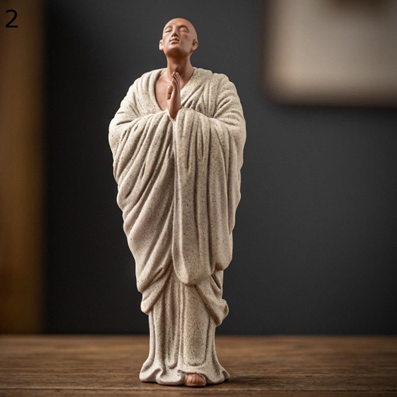 楽天市場】和尚 置物 インテリア 小坊主 坊ちゃん セラミック 風水