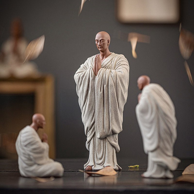 楽天市場】和尚 置物 インテリア 小坊主 坊ちゃん セラミック 風水