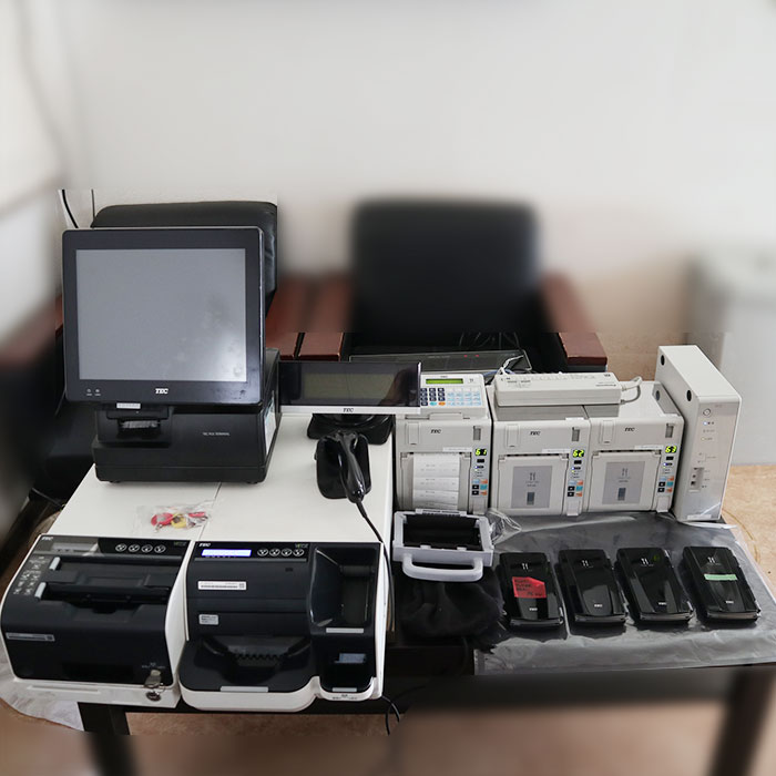 楽天市場】【送料無料】POSレジ プリンター一体型ターミナル QT-200