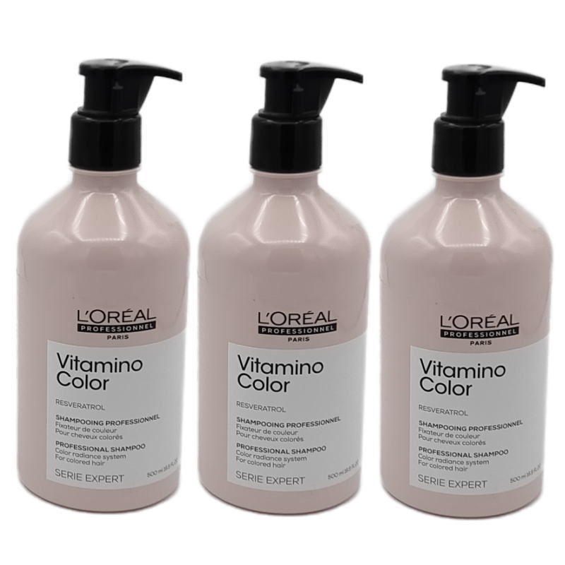楽天市場】ロレアル セリエ ビタミノカラー シャンプー 500ml +