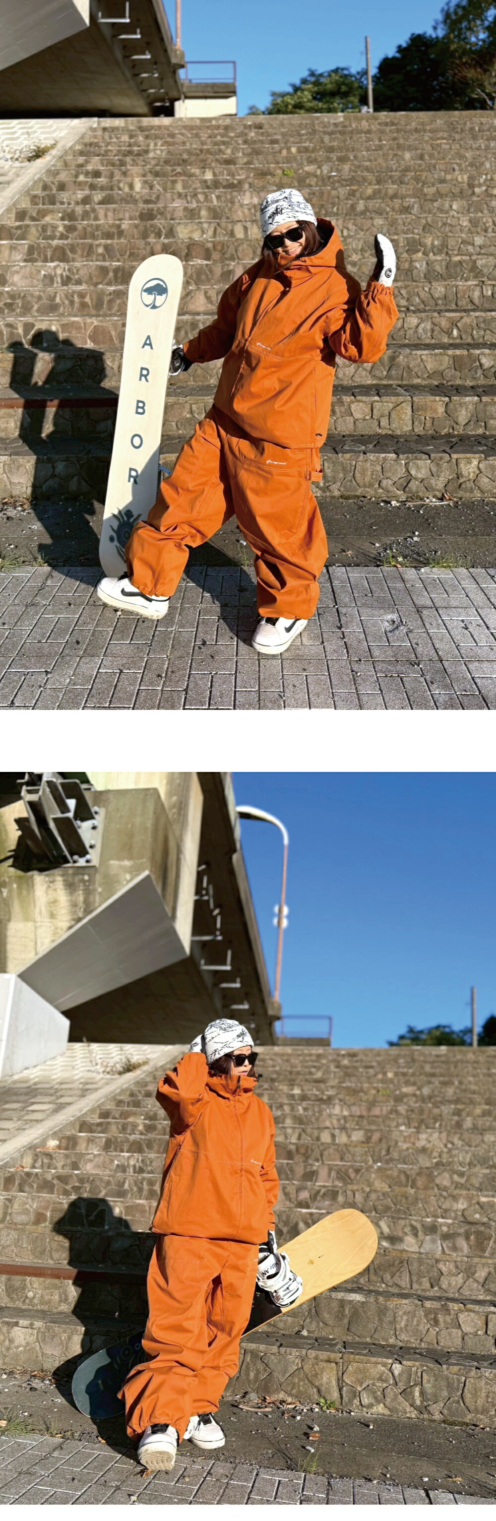 楽天市場】スノーボードウェア メンズ レディース 上下セット スキー