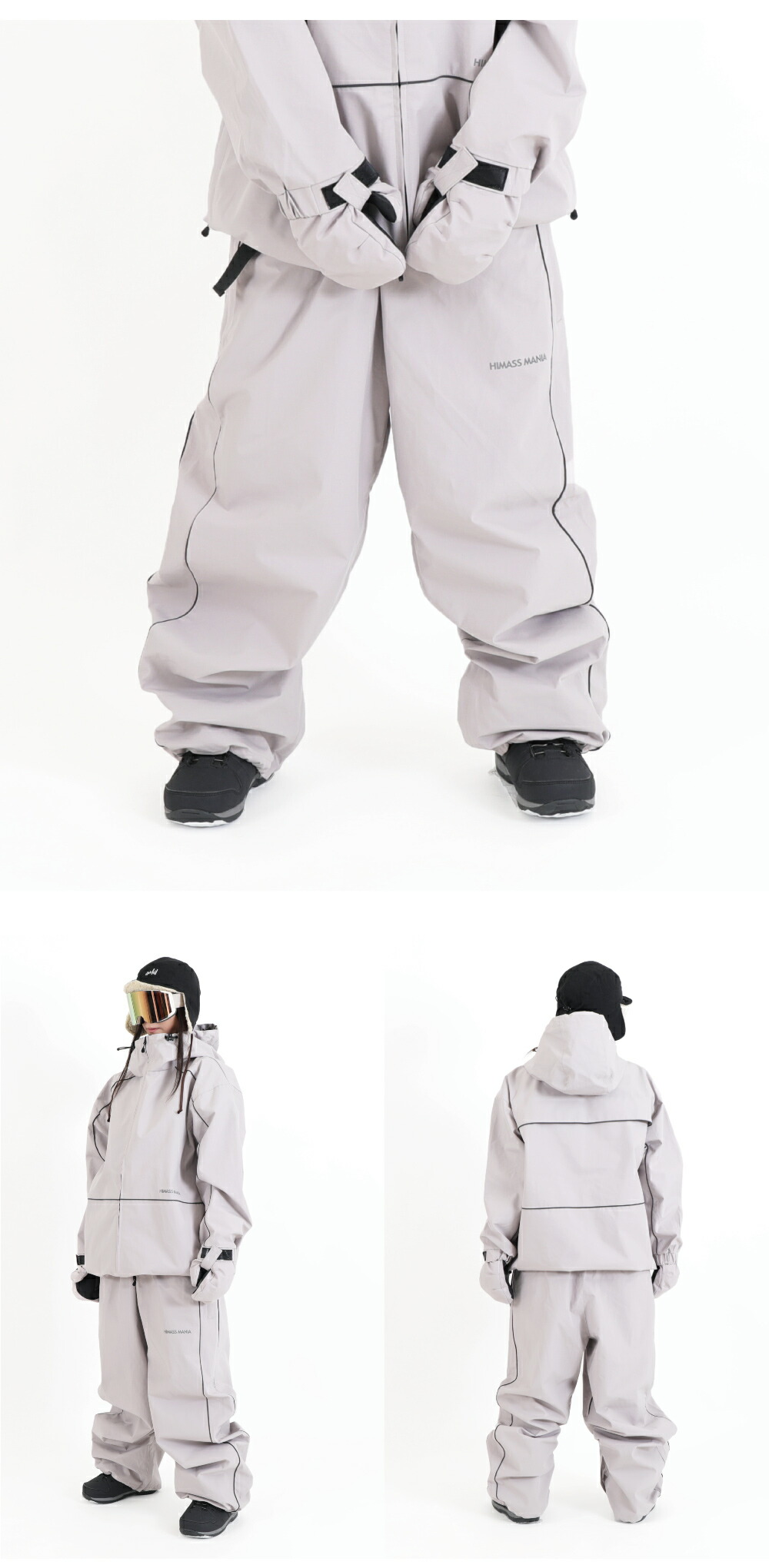 楽天市場】スノーボードウェア レディース オーバーサイズ