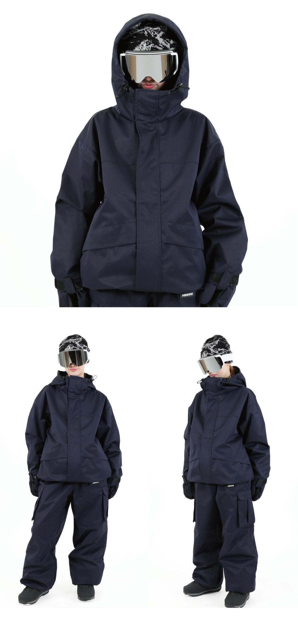 楽天市場】スノーボードウェア メンズ レディース オーバーサイズ