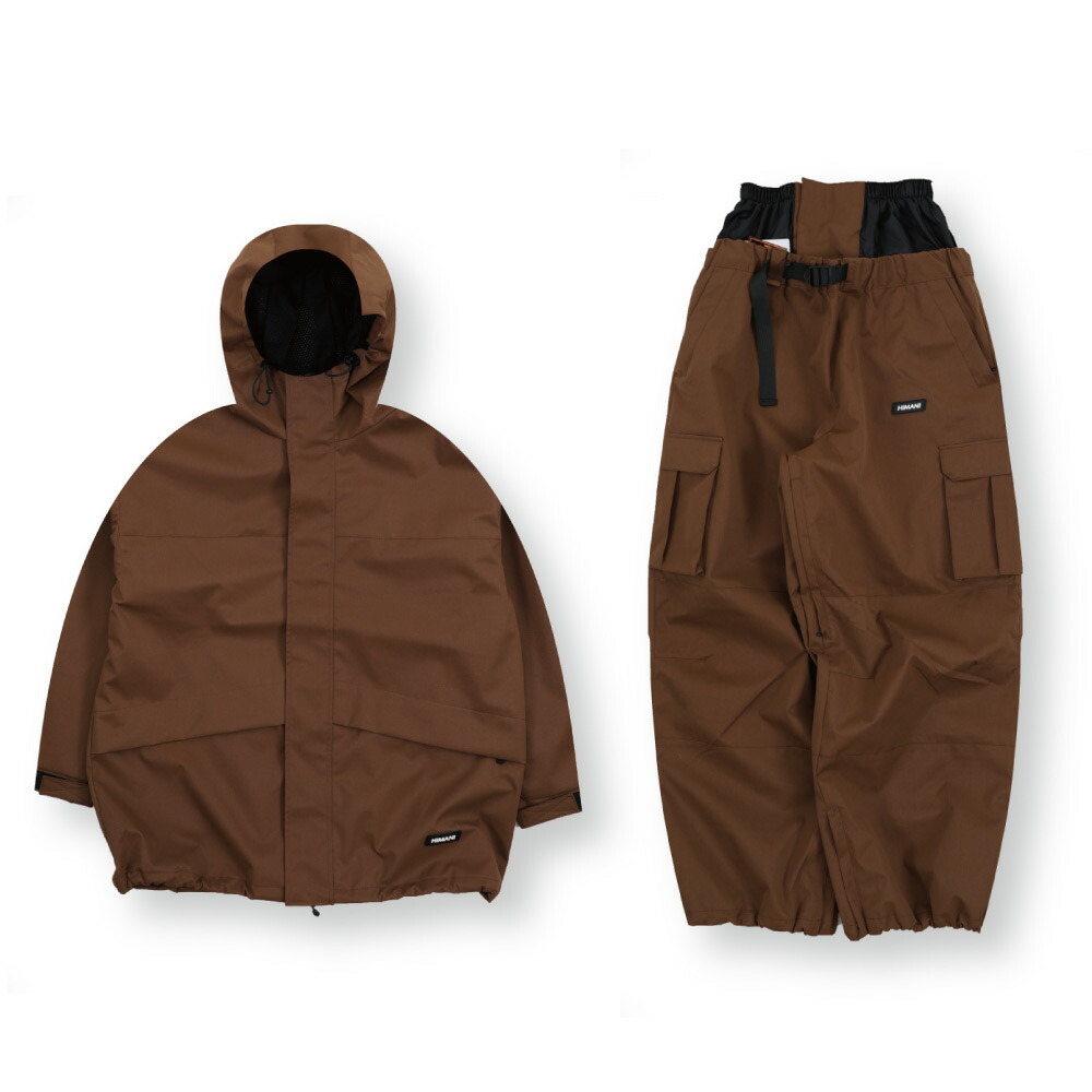 楽天市場】上下セット・つなぎ（カラーブラウン）（メンズウェア