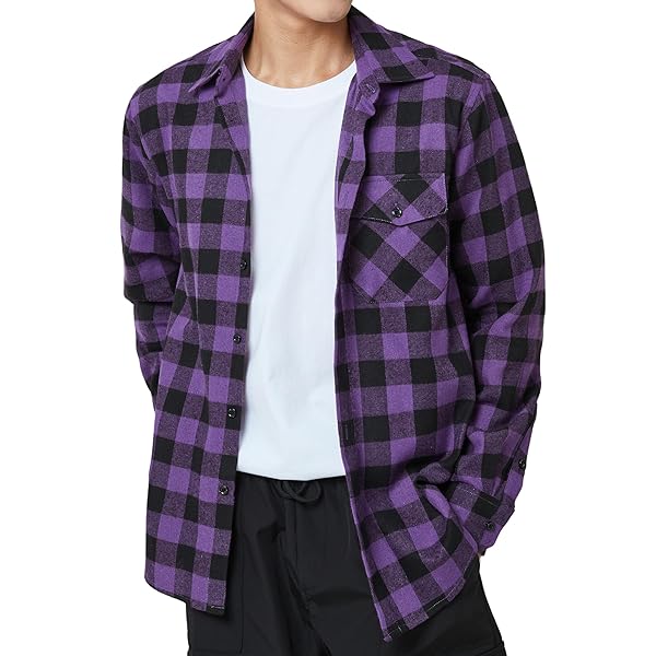 楽天市場】シャツ メンズ チェック柄 長袖 カジュアル: ネルシャツ