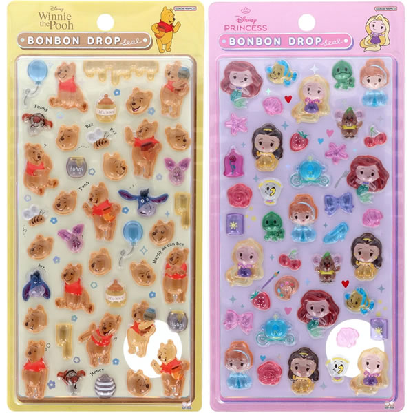 楽天市場】ディズニー キャラクター ボンボンドロップシール サン