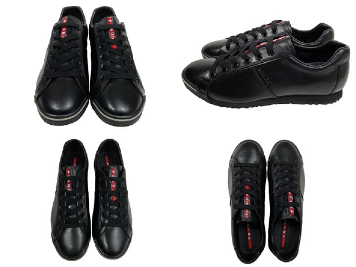 楽天市場】プラダ 靴 PRADA 4E2719 3O9U F0002 NERO VITELLO PLUME