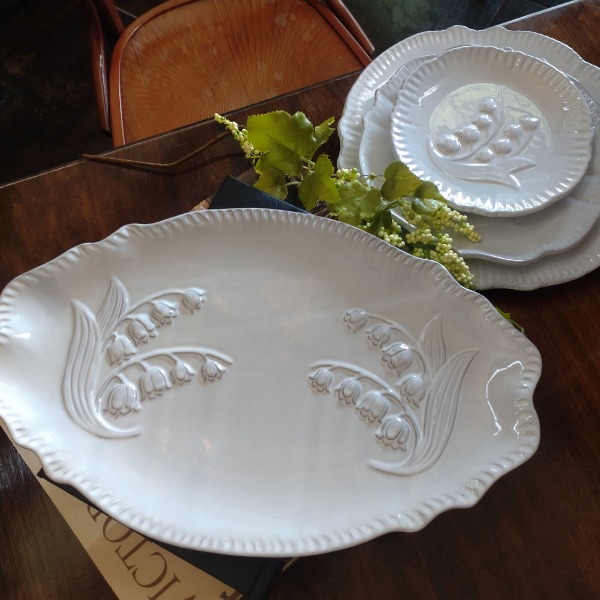 楽天市場】le Grand Chemin グランシュマン オーバルプレート Muguet