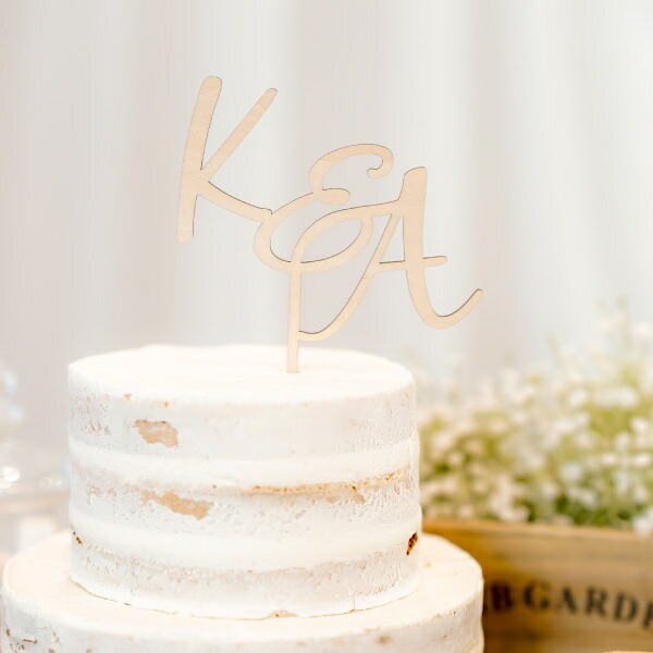 楽天市場】【ケーキトッパー】ケーキトッパー イニシャルベーシック