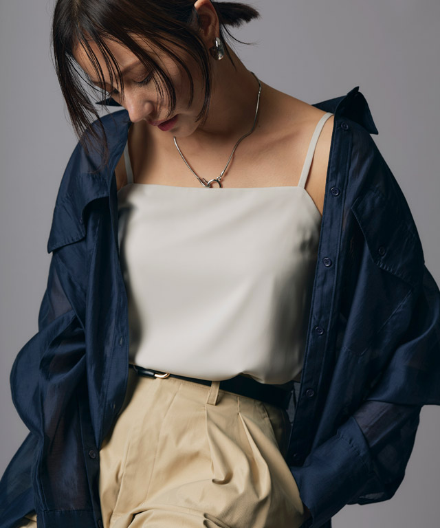 楽天市場】【全品20％OFFクーポン】[RASW]2wayサテンキャミソール