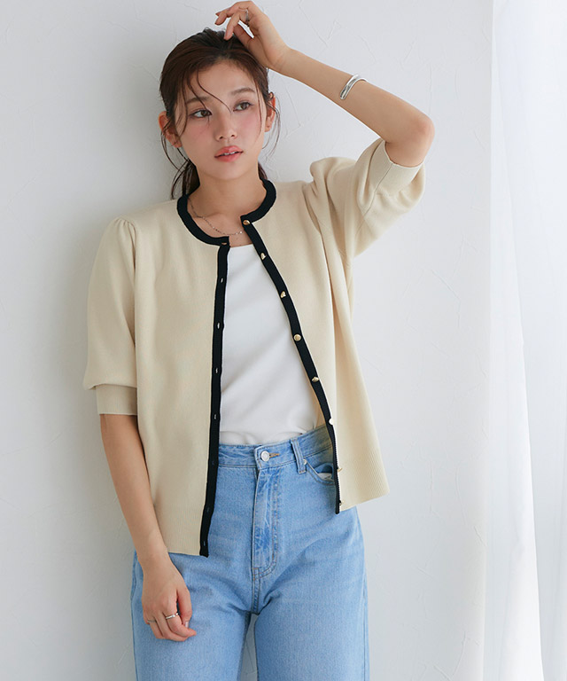 楽天市場】【全品20％OFFクーポン】多機能バイカラーパフニット