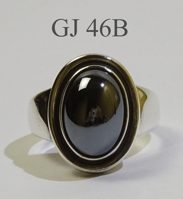 楽天市場】ジョージジェンセン リング46B ヘマタイト JPサイズ11号