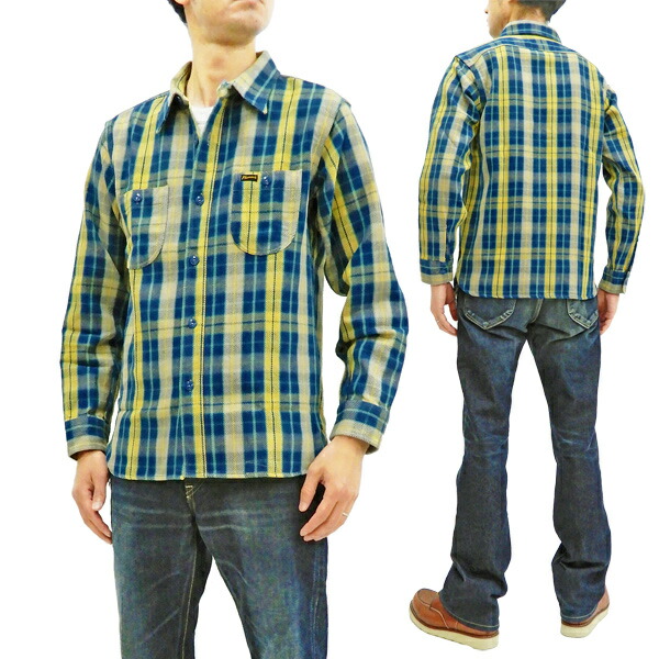 楽天市場】フェローズ 19W-720WS チェック ネルシャツ Pherrow's