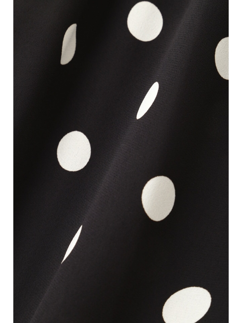 楽天市場】【SALE／46%OFF】[WEB限定商品] ドットプリントギャザー