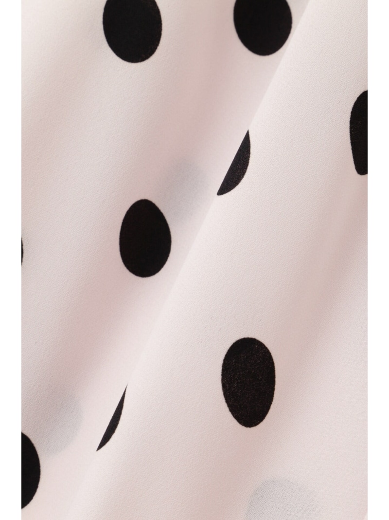 楽天市場】【SALE／46%OFF】[WEB限定商品] ドットプリントギャザー