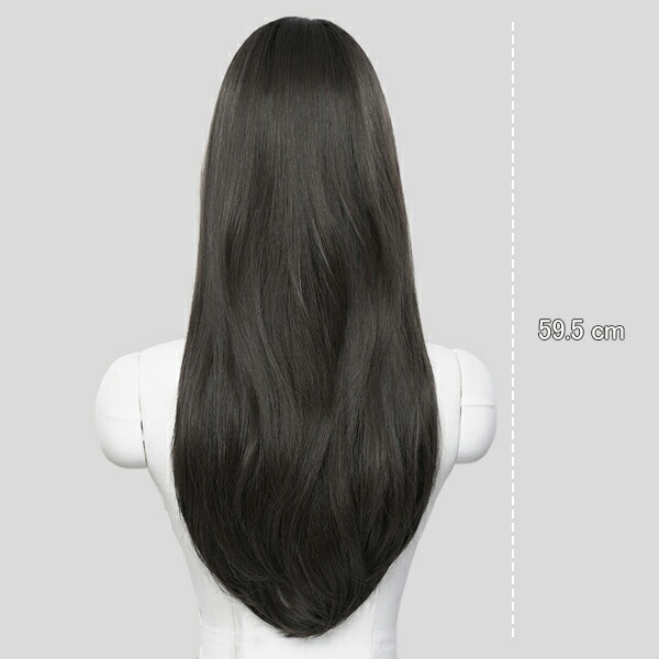 楽天市場】手植えフルウィッグ) リリカ ストレート 21インチ (モースト