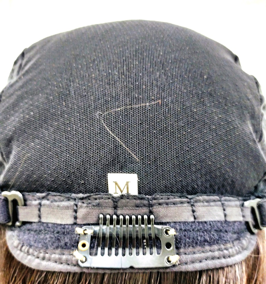 楽天市場】【 EM-50001 ダークブラウン Mサイズ】 総手植え全頭かつら