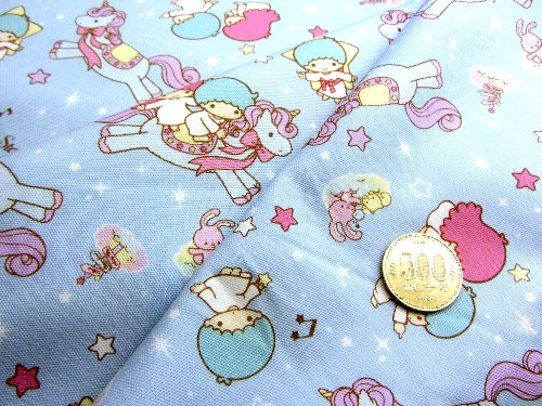楽天市場】KT-キャラクター 生地 キキララ （ リトルツインスターズ