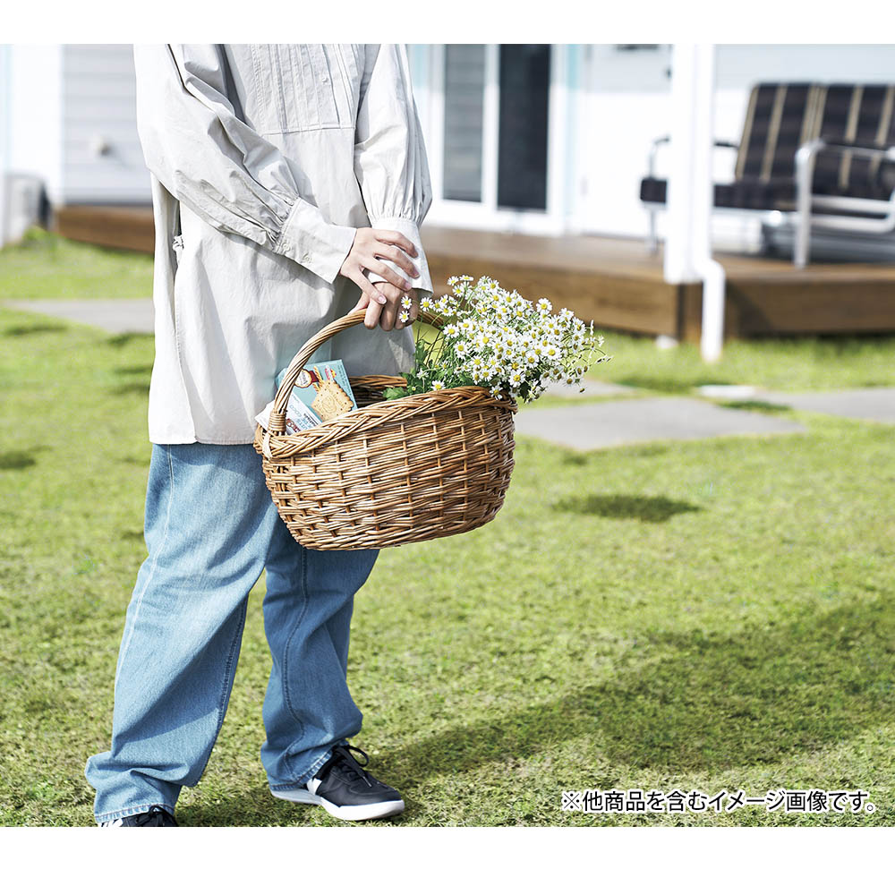 楽天市場】煮柳 バスケット フタ付 持ち手付 かご カゴ 籠 バスケット